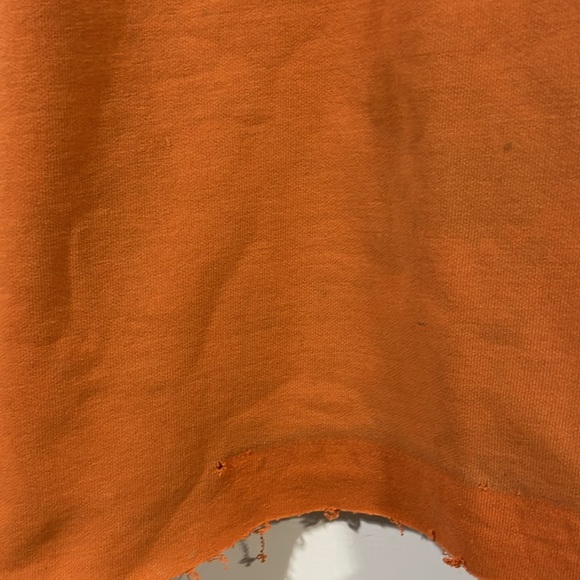Carhartt Orange Cropped Hoodie - Picture 3 of 4